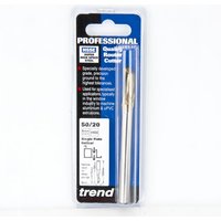 Trend Helical Plunge Cutter 8Mm Diameter Pk 1 50/20X8MMHSSE