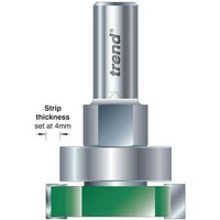 Trend CRAFTPRO Intumescent Recesser Bearing Guided Router Cutter