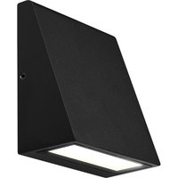 Lexd3Wdg3-01 Exterior 3W Decorative Wedge Down Ip54 Led Wall Light - Grey Slate 3000K LEXD3WDG3-01
