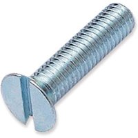 Trend M6 X 25Mm Countersunk Slot Machine Screw Pk 1 WP-SCW/31