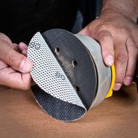 Trend Mesh Random Orbital Sanding Disc 50Pc 150Mm 80 Grit Pk 1 AB/150/80M/B