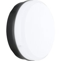 Mosi Bulkhead Round Black Ip65 290Mm 1150Lm 12W Emergency Driver LBM290B11E40-02