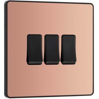 Nexus Metal Antiuqe Brass Single Square Front Plate NABEMS1-01