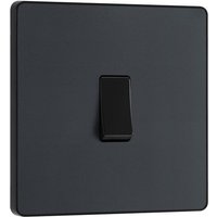 Nexus Metal Brushed Steel Single Round Pin Unswitched 5A Socket NBS29G-01