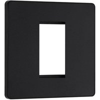 Nexus Metal Brushed Steel Single Switched 13A Power Socket NBS21W-01