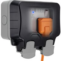 Nexus Storm Ip66 Weatherproof Double Switched 13A Power Socket + Wifi Repeater WP22WR-01