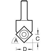 Trend Rotatip V Groove Engraver Router Cutter