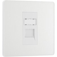 Screwed Flatplate Brushed Steel Grey Double Switched 13A Power Socket With Wifi Extender + Usb Charging 1X Usb Socket (2.1A) SBS22UWRG-02