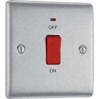 Screwless Flatplate Black Nickel Single Master Telephone Socket FBNBTM1-01
