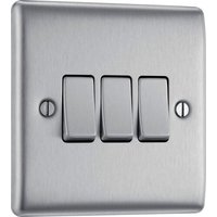 Screwless Flatplate Black Nickel Single Socket For Tv Or Fm Co-Axial Aerial Connection FBN60-01