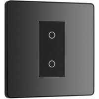 Screwless Flatplate Polished Chrome 45A Square Cooker Control Unit With Power Indicator FPC74-01
