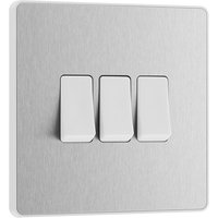 Screwless Flatplate Polished Chrome Single Rj45 Data Socket FPCRJ451-01