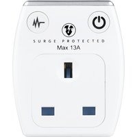Surge Adaptor + Usb Gloss White SRGAUSBPW3-MP