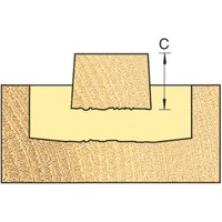 Trend TCT Tapered Plug Cutter