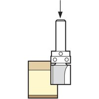Trend Bearing Guided Template Profiler Router Cutter