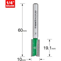 Trend CRAFTPRO Two Flute Straight Router Cutter