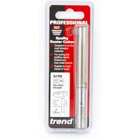 Trend Professional Two Flute Straight Router Cutter