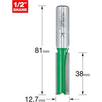 Trend CRAFTPRO Two Flute Straight Router Cutter
