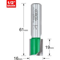 Trend CRAFTPRO Two Flute Straight Router Cutter