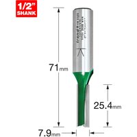 Trend CRAFTPRO Two Flute Straight Router Cutter