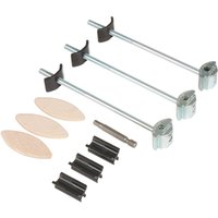Trend Zipbolt Standard Worktop Connector Kit (26-40Mm) Pk 1 ZIP/35/164/3