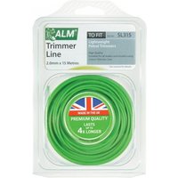 Alm Manufacturing SL315 Sl315 Light-Duty Petrol Trimmer Line 2.0Mm X 15M