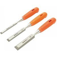 Bahco 414 3 Piece Bevel Edge Wood Chisel Set