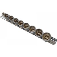 BlueSpot 8 Piece 3/8" Drive Hex Socket Set on Rail Metric