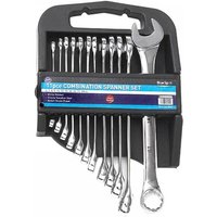BlueSpot 11 Piece Combination Spanner Set Metric