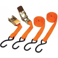 Bluespot Tools 45407 Ratchet Tie-Down Set 25Mm X 4.5M
