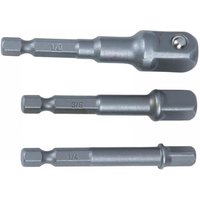 Bluespot 3 Piece Hex Shank Socket Adaptor Set