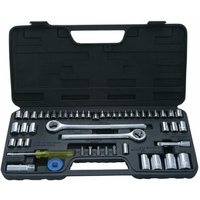 BlueSpot 52 Piece Combination Drive Hex Socket Set Metric and Imperial
