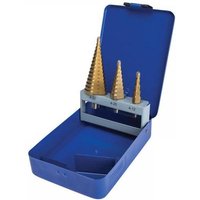 BlueSpot 3 Piece Step Drill Set