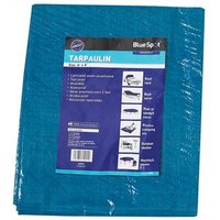 Bluespot Tools 45922 Blue Tarpaulin 1.9 X 2.9M (6 X 9Ft)