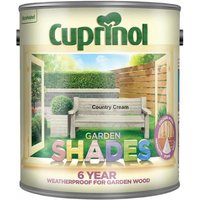 Cuprinol 5092589 Garden Shades Country Cream 2.5 Litre