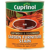 Cuprinol 5158525 Softwood & Hardwood Garden Furniture Stain Oak 750Ml