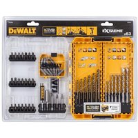 DEWALT DT70759 Mixed Drill & Bit Set, 63 Piece DT70759-QZ