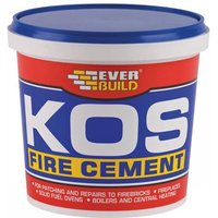 Everbuild Sika 484657 Kos Fire Cement Buff 500G