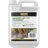Everbuild Sika 483768 Masonry Dry Rot Treatment 5 Litre