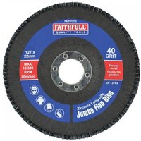 Faithfull Zirconium Abrasive Flap Disc