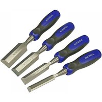 Faithfull 4 Piece Bevel Edge Butt Wood Chisel Set