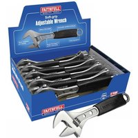 Faithfull Contract Adjustable Spanner 250Mm Display (10)