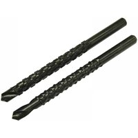 Faithfull 2 Piece Wood Rasp and Metal File Saw Drill Bit Set
