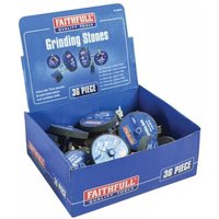 Faithfull Grinding Wheel Assortment 36 Piece