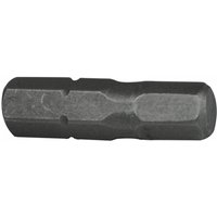 Faithfull Hexagon S2 Grade Steel Screwdriver Bits
