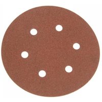Faithfull 150mm Hook and Loop Sanding Discs