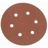 Faithfull 150mm Hook and Loop Sanding Discs