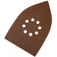 Faithfull 003932 Multi-Sander Sheets Hook & Loop Medium (Pack 5)