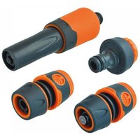 Faithfull YM5814F Plastic Hose Fittings Starter Kit 1/2In
