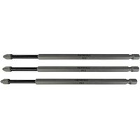 Faithfull Pozidriv Impact Screwdriver Bits